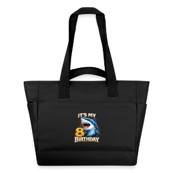 C’est mon enfant d’anniversaire de 8 ans Hai, - Sac matelassé déperlant - noir - Devant