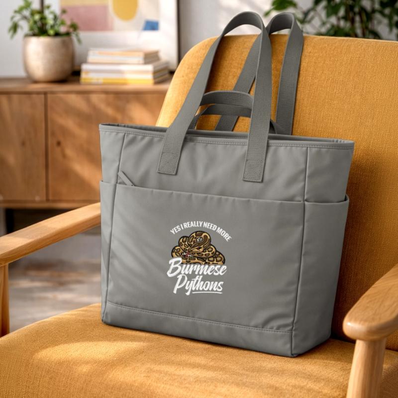  Python Lover Snake Mom Terrarium Reptile Dad Water-Repellent Padded Bag