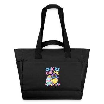 Chicks Dig Me - Water-Repellent Padded Bag - black - Front