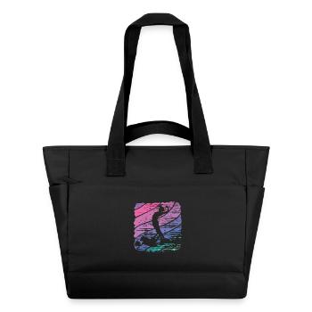 Artistic Swim Team Synchronschwimmen - Wasserabweisende Padded Bag - Schwarz - Vorne