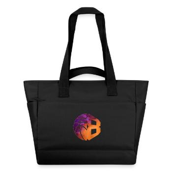 NUMÉRO 8 BASKETBALL 8E ANNIVERSAIRE - Sac matelassé déperlant - noir - Devant