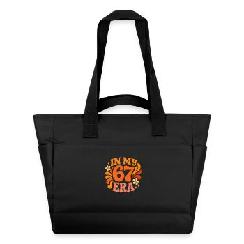 Dans mon anniversaire d’humour italien de cerveau pourri de l’ère 67 - Sac matelassé déperlant - noir - Devant