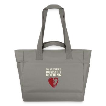 Vampiric Romantic Romance Goth Dark - Water-Repellent Padded Bag - grey - Front