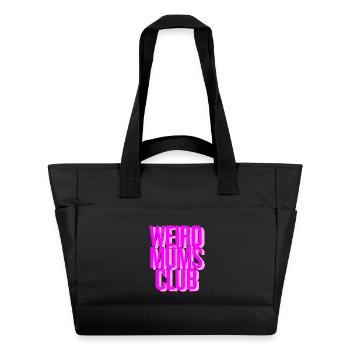 Weird Mums Club - WeirdPeopleLoveThis. - Water-Repellent Padded Bag - black - Front