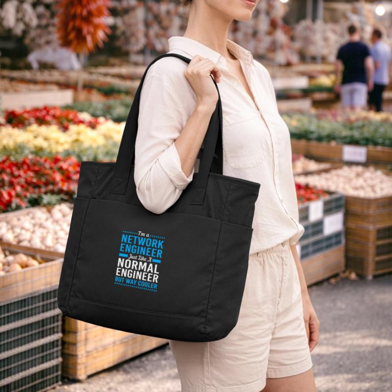 Network Computer Scientist Programmer Admin Water-Repellent Padded Bag