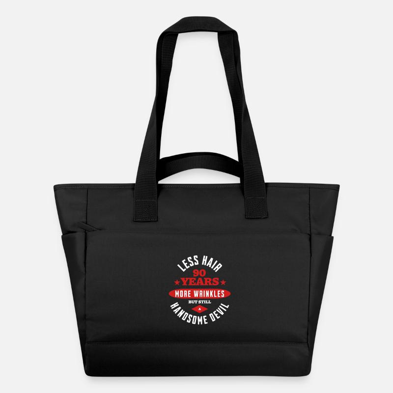 Le Beau Diable de 90 ans - Sac matelassé déperlant - noir