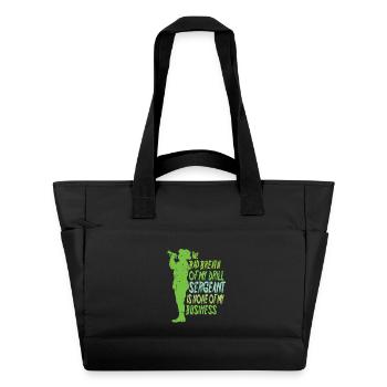 Drill Sergeant - Wasserabweisende Padded Bag - Schwarz - Vorne