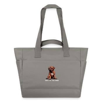 Talk to the Paw Bordeaux Great Dane - Water-Repellent Padded Bag - grey - Front