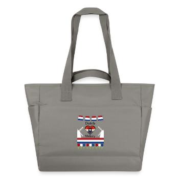 Victoire néerlandaise - Sac matelassé déperlant - gris - Devant