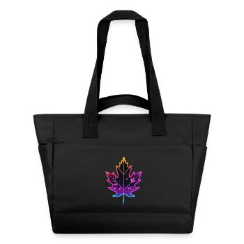 Maple leaf - Water-Repellent Padded Bag - black - Front