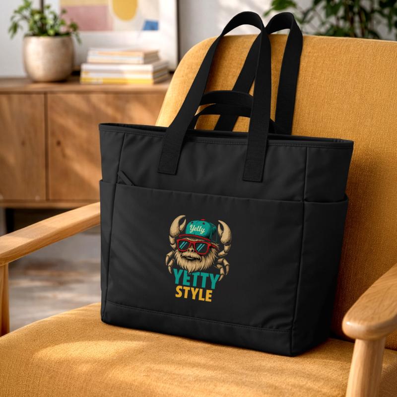 Yetty Style Yeti Graphic Water-Repellent Padded Bag