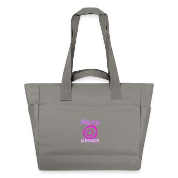 Vous êtes assez - Sac matelassé déperlant - gris - Devant