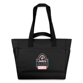 Airsoft Anniversaire 10 ans Entraîneur Joueur - Sac matelassé déperlant - noir - Devant