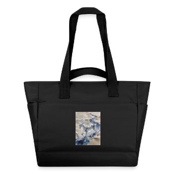 L'Onde Initiale : Fuzhu – Clarté Divine - Sac matelassé déperlant - noir - Devant