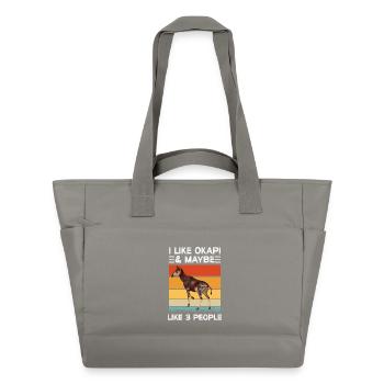 I like Okapi - Water-Repellent Padded Bag - grey - Front