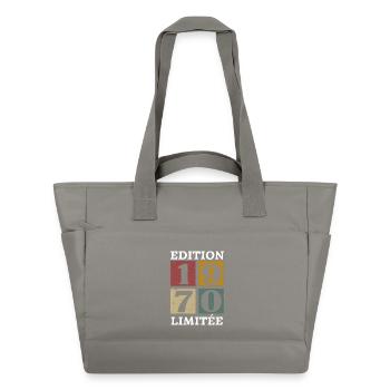 Edition limitée 1970 né e en 1970 - Sac matelassé déperlant - gris - Devant