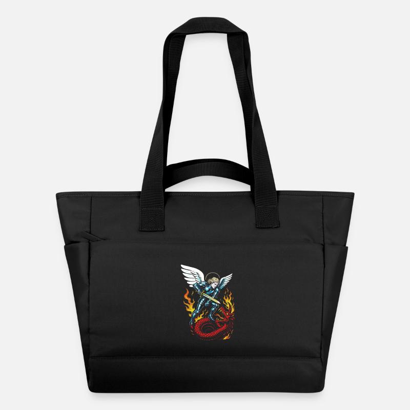 Michel - Sac matelassé déperlant - noir