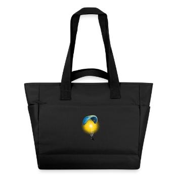paragliding - Water-Repellent Padded Bag - black - Front