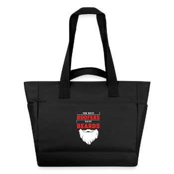 Dachdecker Handwerker Beruf Spruch - Wasserabweisende Padded Bag - Schwarz - Vorne