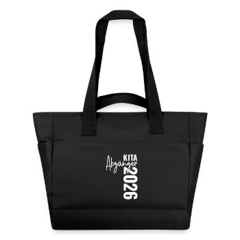 Daycare graduates 2026 - Water-Repellent Padded Bag - black - Front
