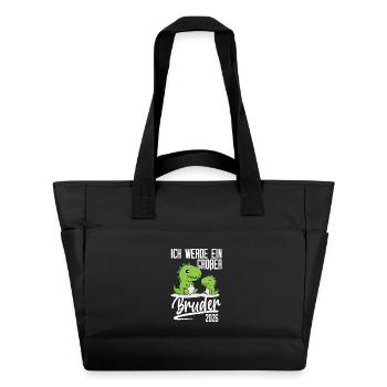 Big Brother 2026 Dino Bébé Enceinte - Sac matelassé déperlant - noir - Devant