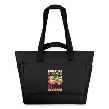 It Is A Good Day To Play Ukulele Hawaii Musiker - Wasserabweisende Padded Bag - Schwarz - Vorne