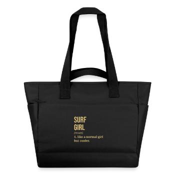 surfer - Sac matelassé déperlant - noir - Devant