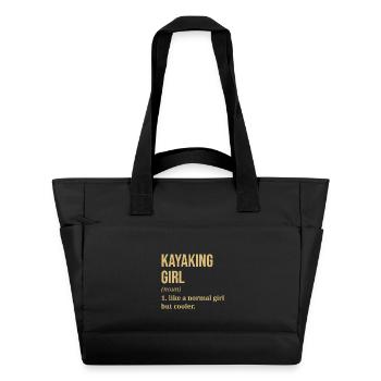 kayak - Sac matelassé déperlant - noir - Devant