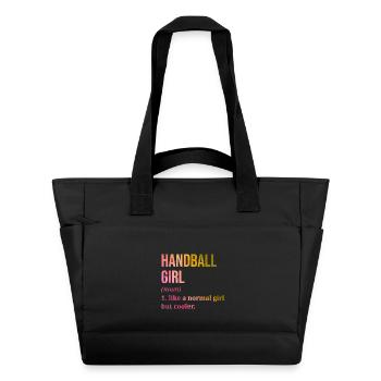 Handball - Wasserabweisende Padded Bag - Schwarz - Vorne