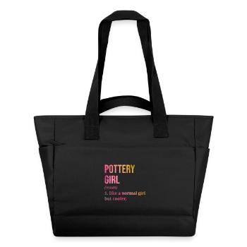 Pottery - Water-Repellent Padded Bag - black - Front