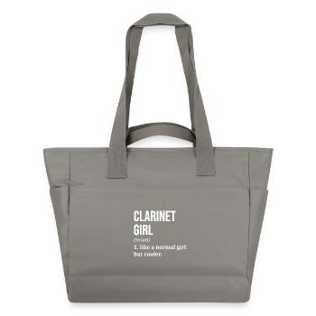 clarinette - Sac matelassé déperlant - gris - Devant