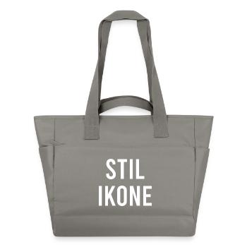 STYLE ICON - Water-Repellent Padded Bag - grey - Front