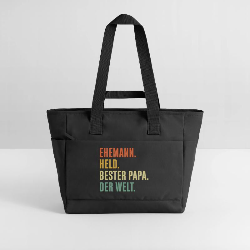 Vatertag Geschenkidee Bester Papa der Welt Ehemann Wasserabweisende Padded Bag