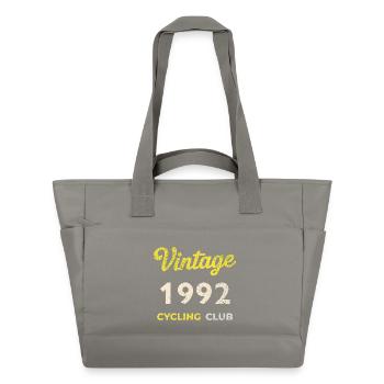 Vintage 1992 – Cycling Club Retro Geburtsjahr - Wasserabweisende Padded Bag - Grau - Vorne