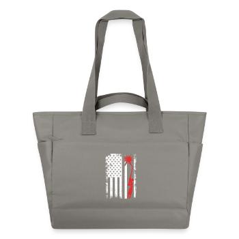 July 4 USA Welding - Water-Repellent Padded Bag - grey - Front