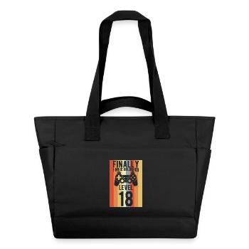Level 18 freigeschaltet - Wasserabweisende Padded Bag - Schwarz - Vorne