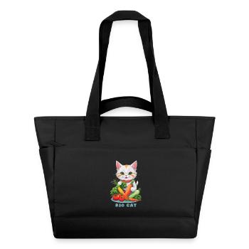 Organic Cat - Water-Repellent Padded Bag - black - Front