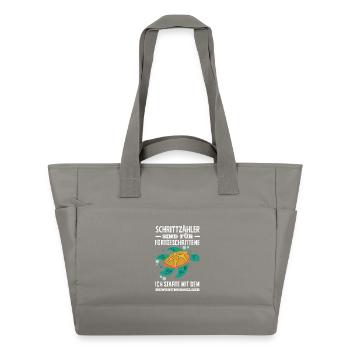 Podomètre? J’utilise le détecteur de mouvement - Sac matelassé déperlant - gris - Devant