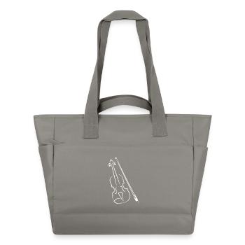 Archet de violon - Sac matelassé déperlant - gris - Devant