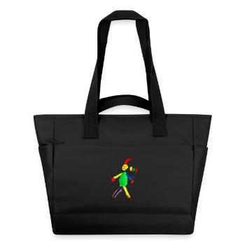 Jumping jack - Water-Repellent Padded Bag - black - Front