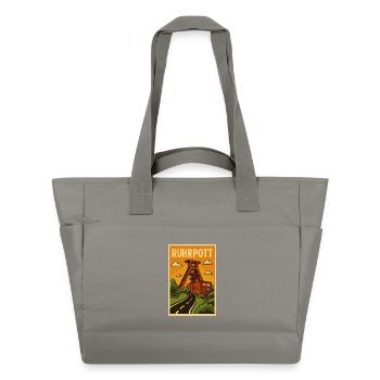 Ruhrpott - Wasserabweisende Padded Bag - Grau - Vorne