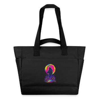 Neon Grim Reaper - Water-Repellent Padded Bag - black - Front