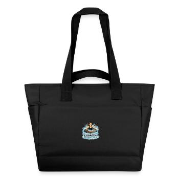 Eisbad Verändert Dich - Wasserabweisende Padded Bag - Schwarz - Vorne