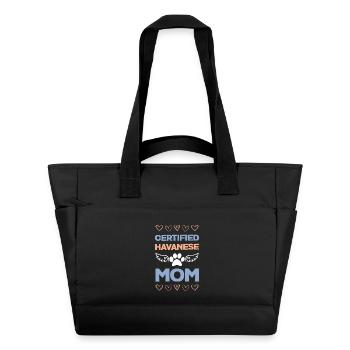 Maman havanaise certifiée - Sac matelassé déperlant - noir - Devant