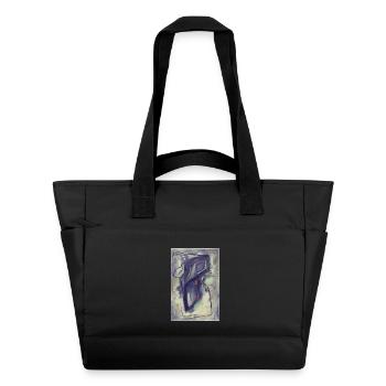 Saturnalia - Sac matelassé déperlant - noir - Devant