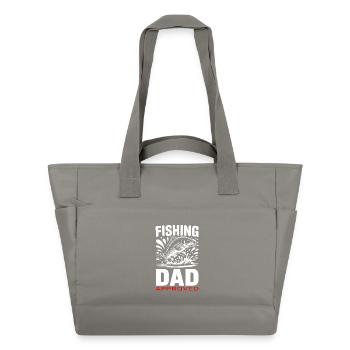 Ange Papa - Sac matelassé déperlant - gris - Devant