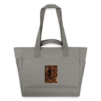 The Old Tenant - German Shorthair - Water-Repellent Padded Bag - grey - Front