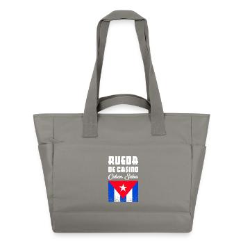 Rueda de Casino - Cuban Salsa - Wasserabweisende Padded Bag - Grau - Vorne