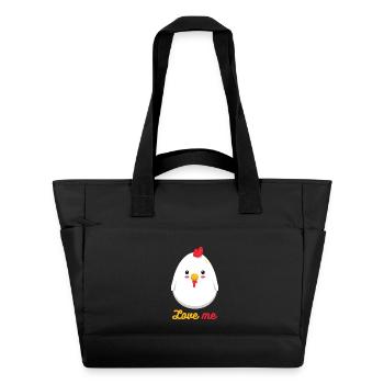Coq - Sac matelassé déperlant - noir - Devant