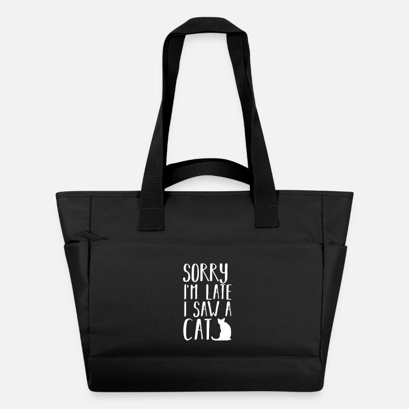 Cat Cats - Water-Repellent Padded Bag - black